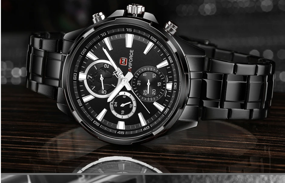 NaviForce Watch NF9089-Silver/RoseGold 13