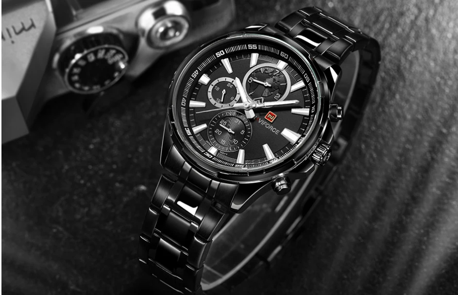 NaviForce Watch NF9089-Silver/RoseGold 14