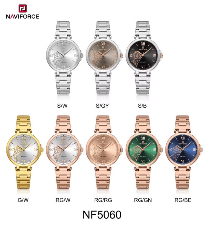 NaviForce Watch NF5060-RoseGold/White 10
