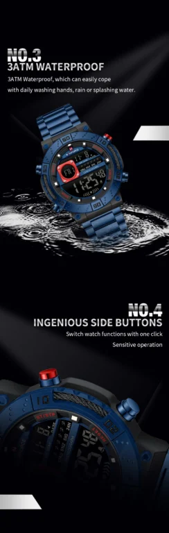 NaviForce Watch NF9241S-B/B/B 8