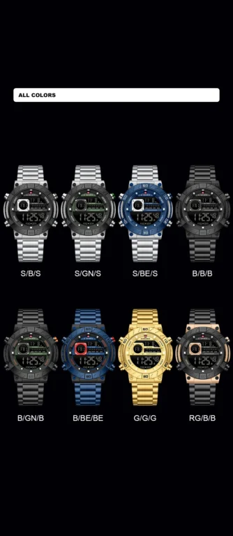 NaviForce Watch NF9241S-B/B/B 10