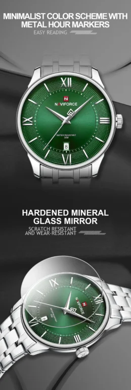 NaviForce Watch NF9272S-Silver/Blue 6
